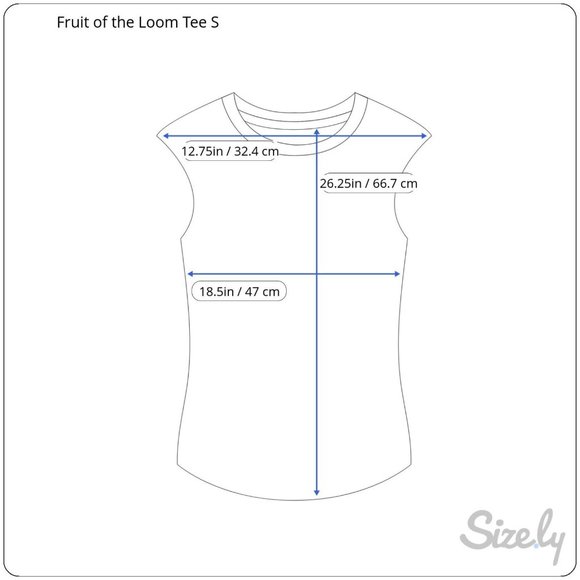 Vtg Fruit of the Loom Womens Blue Cotton Sleeveless Tshirt USA Single Stitch S - Picture 8 of 8